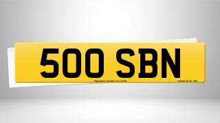 Registration 500 SBN
